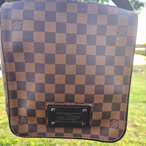 Louis Vuitton Crossbody Bag Brooklyn MMEbene - Brown Damier - Picture 11 of 12